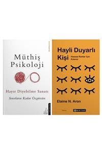 Epsilon Yayınevi Müthiş Psikoloji Hayır Diyebilme Sanatı - Hayli Duyarlı Kişi 2'li Set