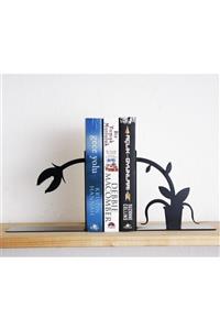 HEX Etobur Bitki Kitap Tutacağı / Kitap Tutucu / Bookend / Kitap Desteği / Kitap Durdurucu