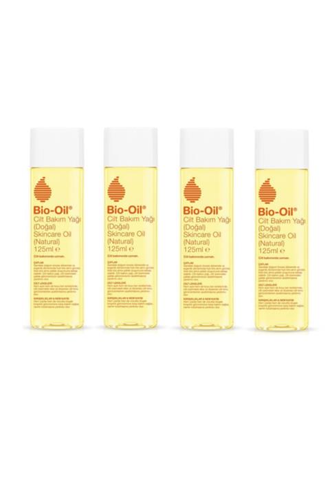BioOil 14 Bitki Özü Içeren %100 Doğal Vegan Cilt Bakım Yağı 125 Ml X4 Adet