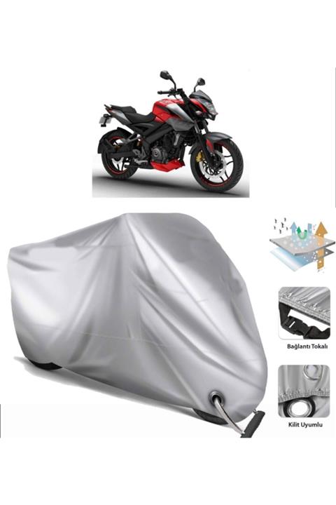 CoverPlus Bajaj Pulsar Ns 200 Abs Motosiklet Brandası (bağlantı Ve Kilit Uyumlu)