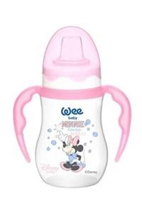 Wee Baby Disney Kulplu Alıştırma Bardağı 250 ml Pembe