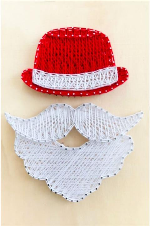 VEVE İDEA İp Sanatı Kendin Yap Noel Baba Yeni Yıl Başlangıç Seti