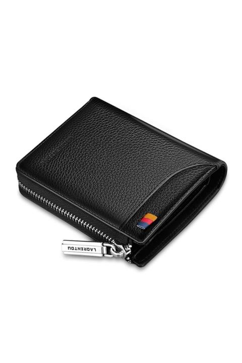 Laorentou Deri Italyan Erkek Cüzdan - Kartlık