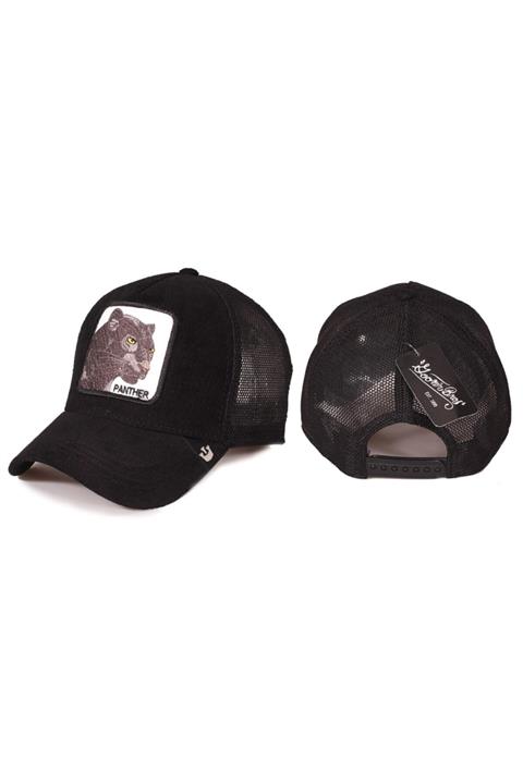 EVER AFTER Panter Hayvan Nakışlı Kadife Fitilli Şapka (yeni Sezon)