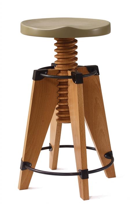 Ron Burgu Tabure Yeşil