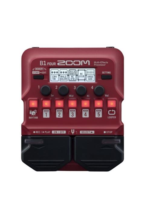 Zoom B1 Four Bass Multi-efekt Prosesörü