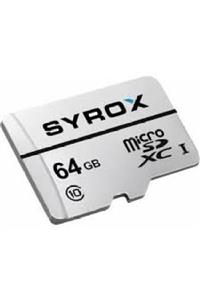 Syrox 64 Gb Hafıza Kart Micro Sd Card Hafıza Kartı Adaptörlü Syx-mc64