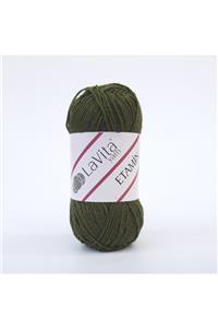 LaVita Yarn Etamin,kanaviçe Ve Punch Ipi (0031-HAKİ) 30gr - 130mt - 1 Adet