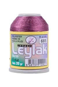 Leylak Oya Dantel Ipi Yazma Ve Havlu Ipliği 20 gr Polyester 685