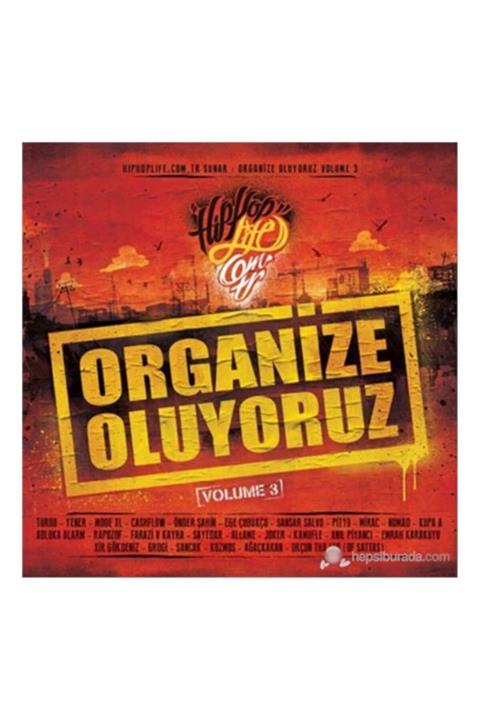 Asrın Müzik Cd - Various Artist - Organize Oluyoruz Volume 3