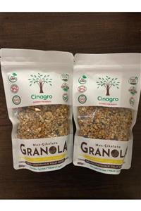 Cinagro Goodies Muz Çikolata Granola 300 gr X2