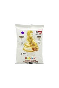 FO Mor Kaplama Dekor Ve Çiçek Yapımı Için Şeker Hamuru 1 Kg