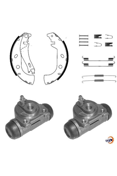 DELPHİ Fren Pabuç Kiti Arka Marea Weekend. Multipla 04-96 Delphı Kp1116