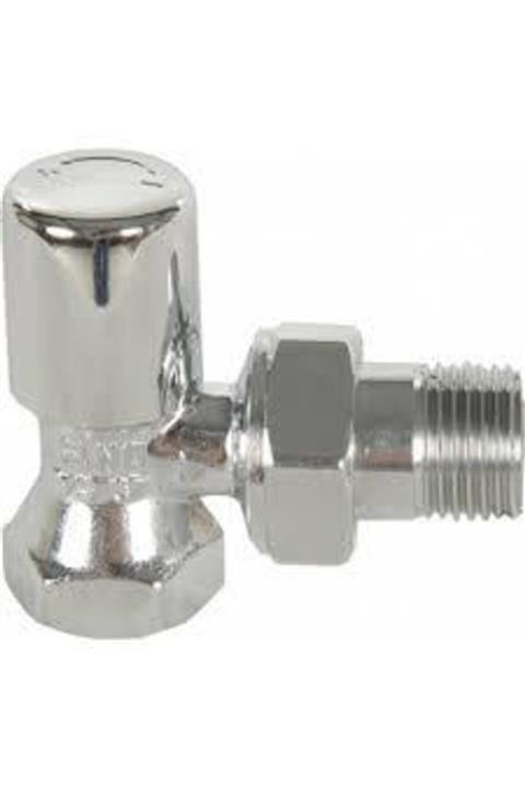 Eca G 1/2 Köşe Krom Radyatör Vanası