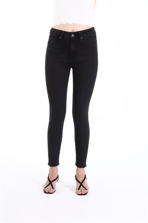 EXPLODE Kadın Slim-fit Kot Pantolon Siyah