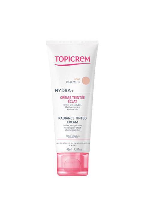 Topicrem Hydra+ Radiance Tinted Light Spf40 Cream 40ml