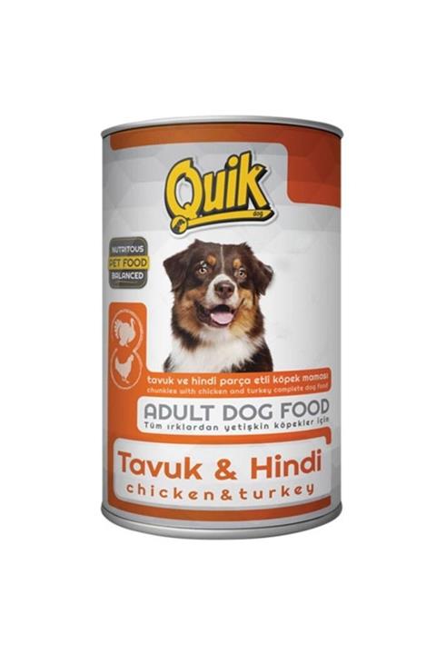 Quik Köpek 415 Gr Tavuk-hindi Kons. 24 Adet