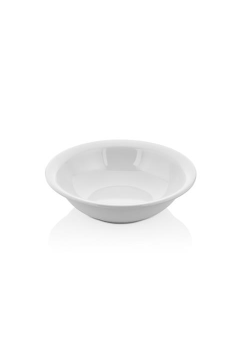 HibanaYolu Melamin X6 Adet Salata Kase 23cm Beyaz Çap 23cm Yükseklik 6cm 284gr
