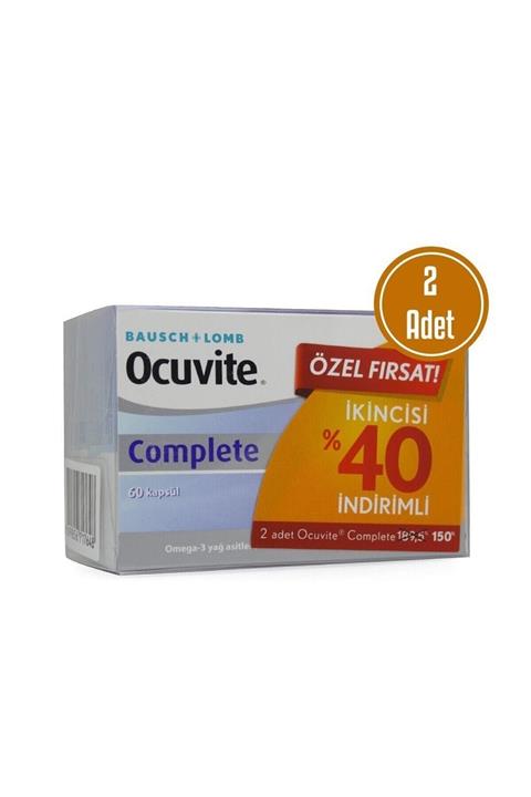 Ocuvite Complete Bausch & Lomb 60 Kapsül Ikili Kampanya