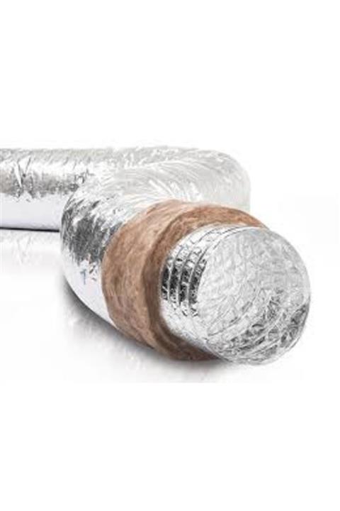 Afs Izoleli Alüminyum Flexıble Hava Kanalı Ø133