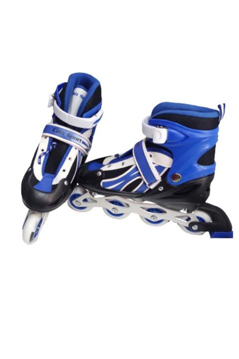 CAN SPORTS Silikon Teker Mavi Renk 38/41 Arası Ayarlanabilir Paten