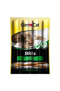 Gimcat Sticks Kuzu Etli Ve Pirinçli 4 lü Çiğnenti 20 gr 12'li Set