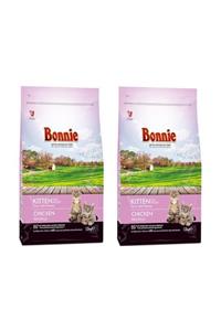 Bonnie Tavuklu Yavru Kedi Maması 1,5 Kg X 2 Adet