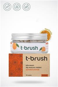 TBRUSH Portakal Aromalı Diş Macunu Tableti Florürsüz