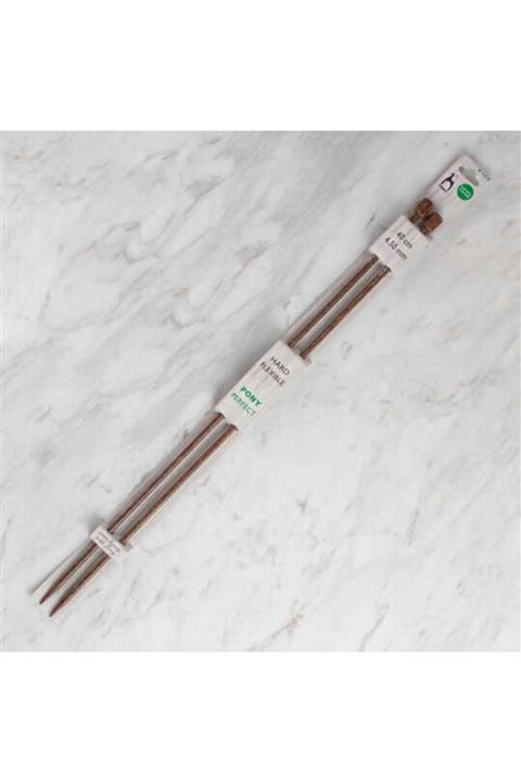 Pony Perfect 40 Cm Ahşap Örgü Şişi Standart 4.00 Mm.