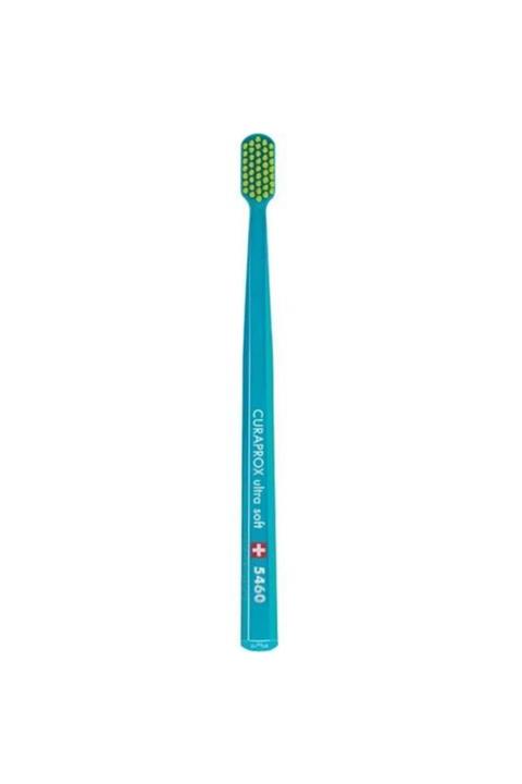 Curaprox 5460 Ultra Yumuşak Diş Fırçası - Turkuaz-limon Yeşili