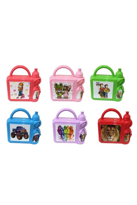 Go İthalat Suluklu Beslenme Kabı Beslenme Çantası