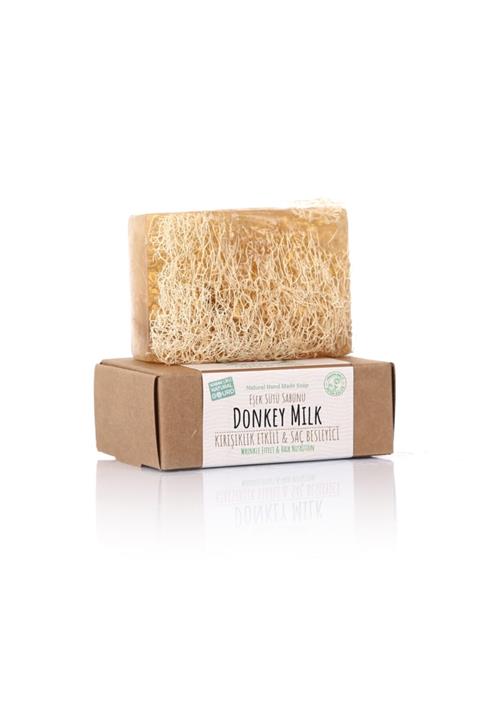 dionesse El Yapımı Doğal Kabak Lifli Eşek Sütü Sabunu - 130 gr