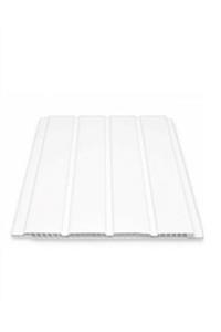 Lambiri Fugalı Beyaz Plastik Pvc Duvar - Tavan / 10 Adet 20 cm X 1 metre - 2 metrekare