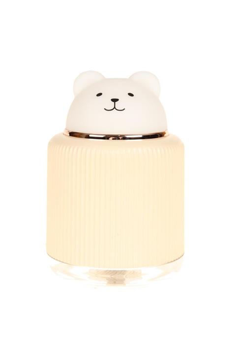 Attach Kedi Tasarımlı Nemlendirici Gece Lambası Sarı