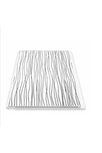 Lambiri Siyah Çizgili Plastik Pvc Duvar - Tavan / 10 Adet 20 Cm X 1,5 Metre - 3 Metrekare