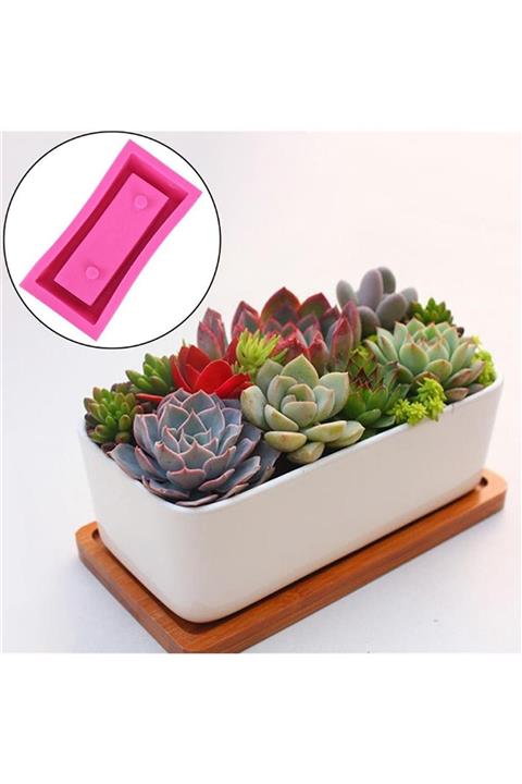 Hobizubi I Love You Beton Saksı Kalıbı - I Kalıbı