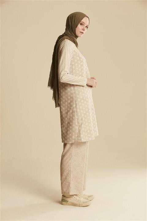 Tuğba Pantolon  Tunik Takım - Tas