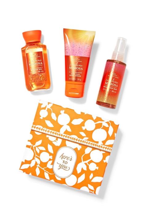 Bath & Body Works Sunshine Mimosa Seyahat Boyu Hediye Seti  BBW25140024