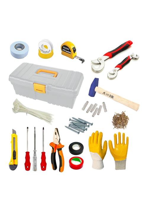 Anadolu Strong 315 Parça El Aleti Seti Dolu Şeffaf Takım Çantası 16\