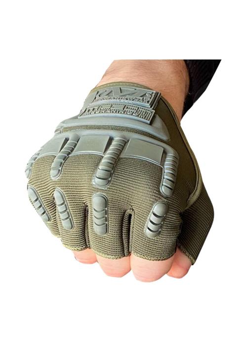 SAVAGE 1107 Mechanix Parmaksız Eldiven Haki