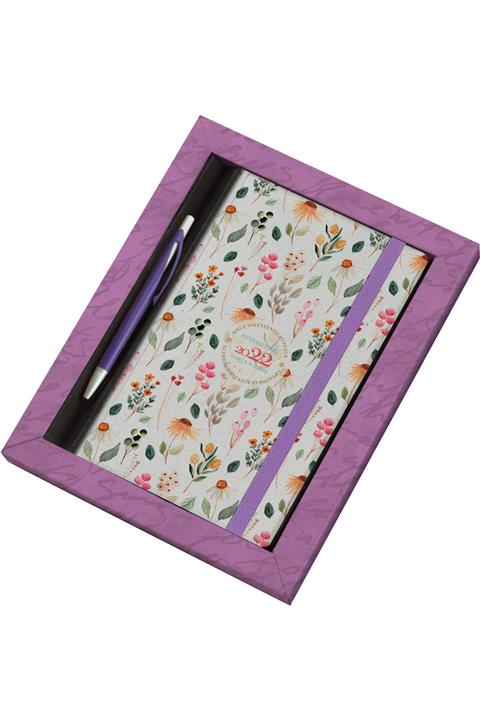 Gıpta 2022 Günlük Ajanda 13x21 Cm + Tükenmez Kalem Set International 10760