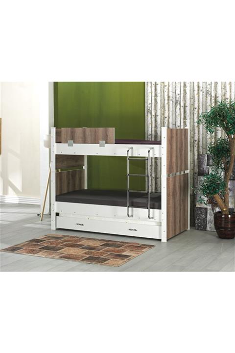 KÜMA ETİCARET Hayal Ahşap Yavrulu Ranza