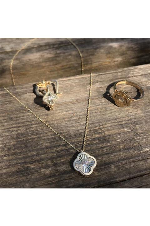 DİLEK KUYUMCULUK Altın Üçlü Set