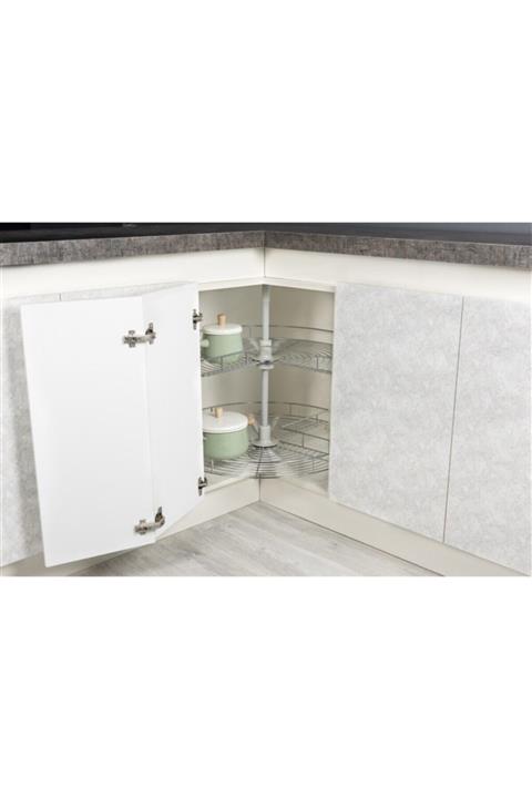 STARAX Krom 3/4 Döner Sepet Takımı (S-3020-C)