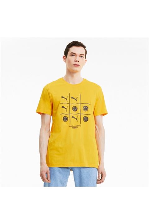 Puma Club Graphic Tee Erkek Üst & T-shirt - 59879381