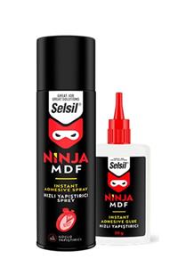 Selsil Ninja Mdf Hızlı Yapıştırıcı 200 Ml + 50 Ml