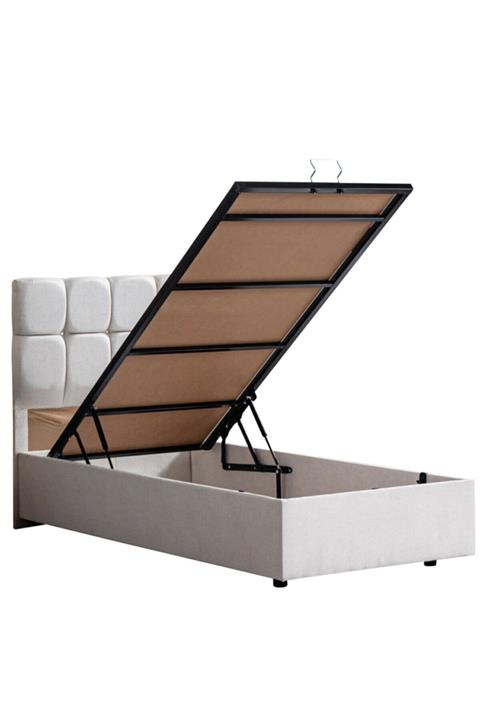 Setay Letto Tek Kişilik Baza Başlık Seti, Krem