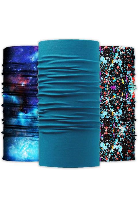 Buff 3'lü Paket Bandana Boyunluk Maske