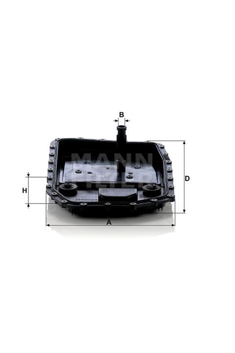 MANN Bmw 3 e90/e91/e92/e93 320d 120kw 163hp Şanzıman Filtresi H50001