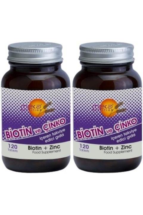 Meka Nutrition Biotin Zinc 2 Kutu 120 Tablet